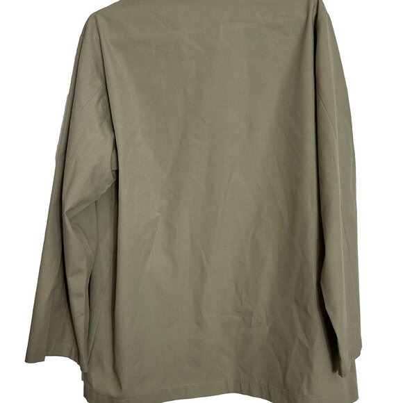 Vintage Lot 3 Texas Uniform Lab Coats Mens Size Medium Green Yellow Tan USA - Picture 9 of 12